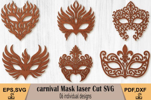 Elevate Designs with Masquerade SVGs
