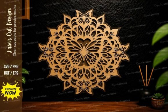 Unlocking Precision: A Comprehensive Guide to the Mandala Floral Laser Cut Svg Design